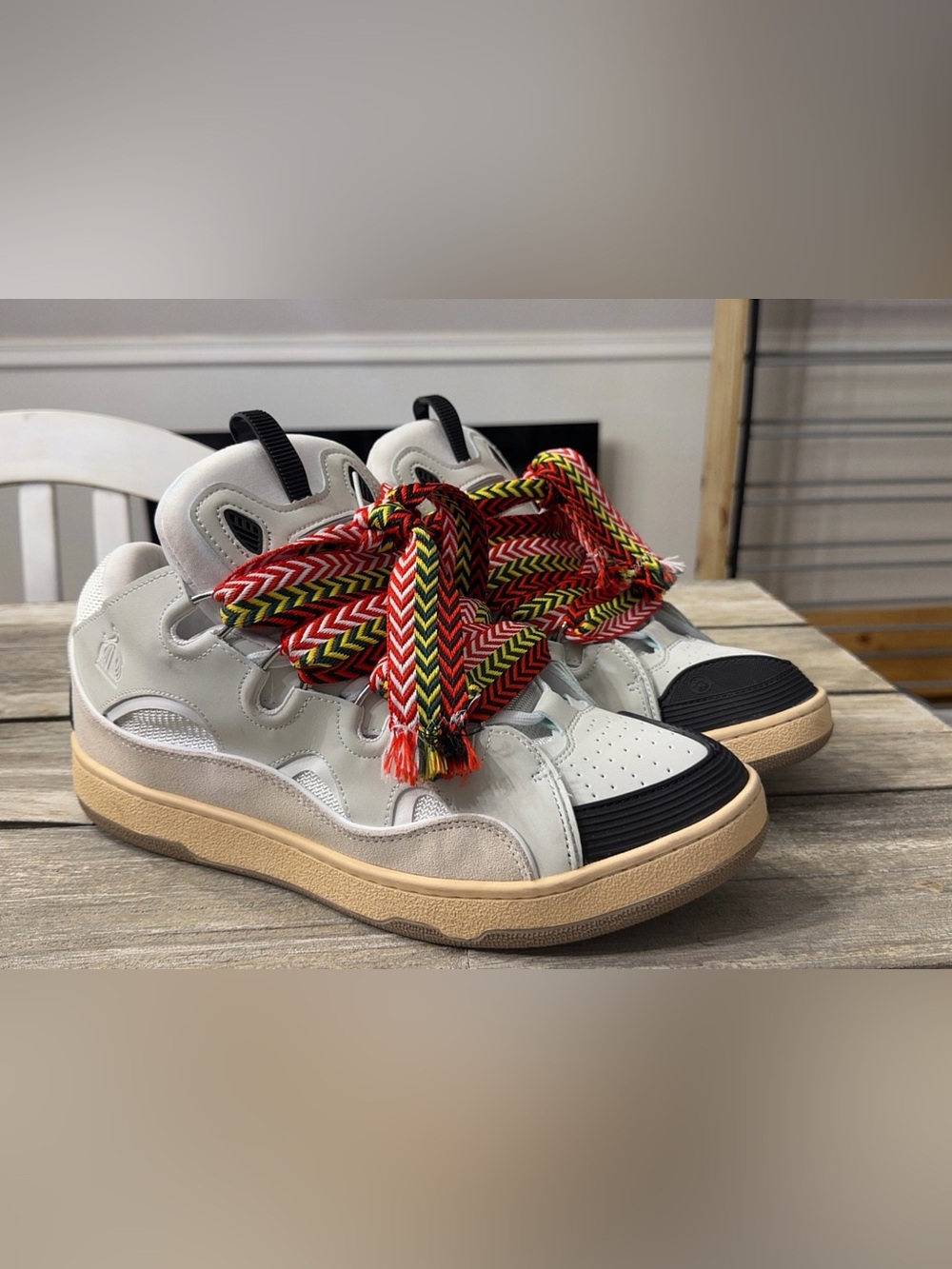 Lanvin Curb Sneakers